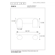 PUNCH - Plafon - 2xGU10 - White 13958/02/31 Lucide